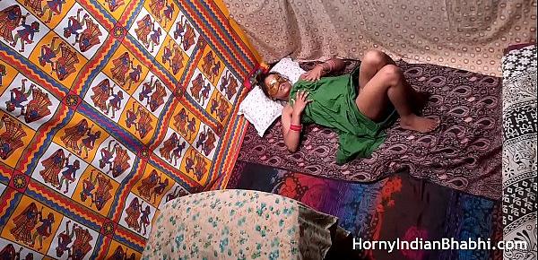  Indian Aunty Horny For Her Nephew Showing Pussy To Get Fucked